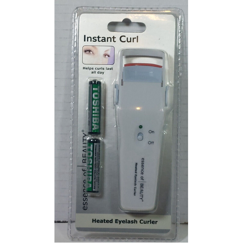 Essence Of Beauty Instant Curl Heated Eyelash Curler Brand New